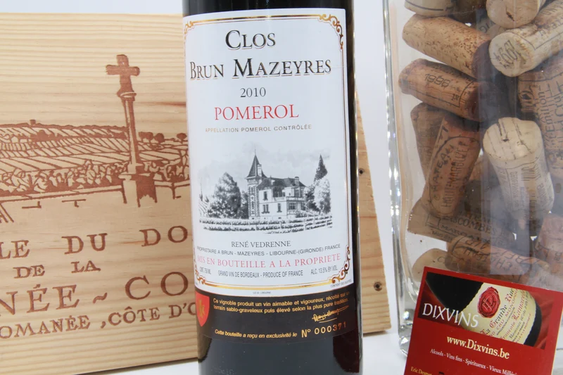 Clos Brun Mazeyres. Pomerol 2010