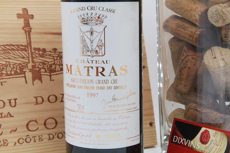 Chateau Matras Grand Cru Classé Saint Émilion 1997