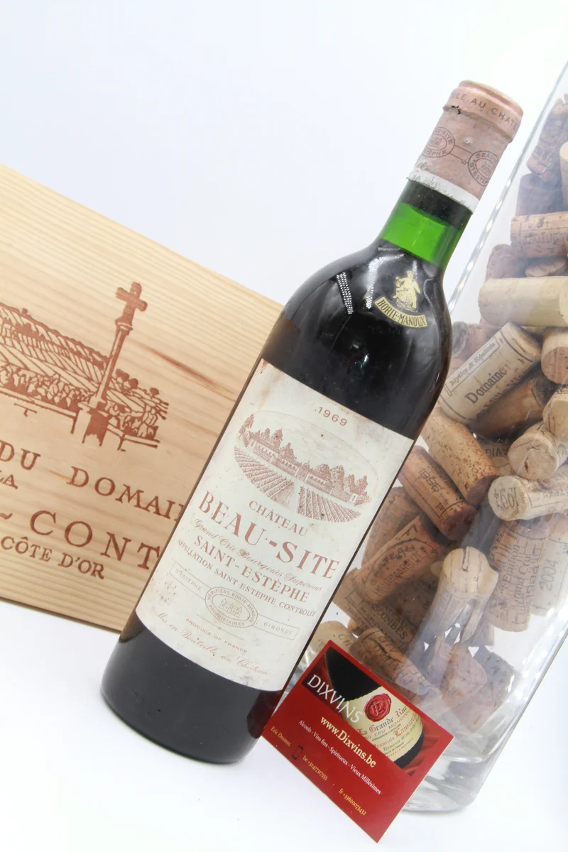 Chateau Beau Site Grand Cru Bourgeois Sup. Saint Éstephe 1969