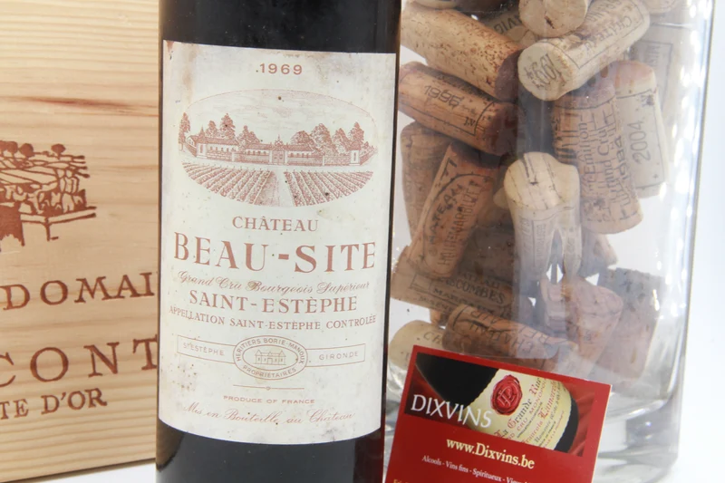 Chateau Beau Site Grand Cru Bourgeois Sup. Saint Éstephe 1969