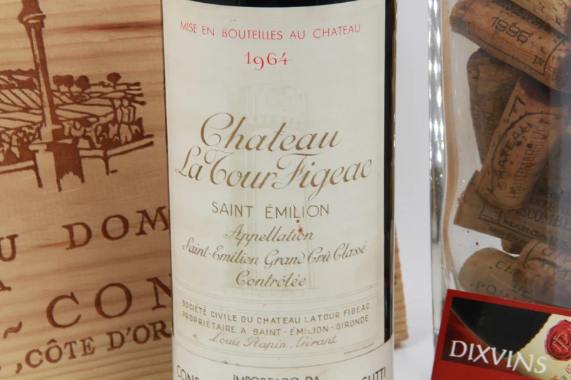 Chateau La Tour Figéac Grand Cru Classé Saint Émilion. 1964