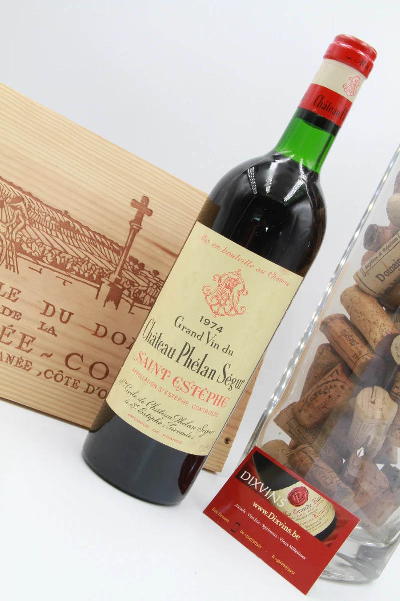 Chateau Phélan Ségur Saint Éstéphe 1974