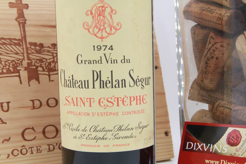 Chateau Phélan Ségur Saint Éstéphe 1974