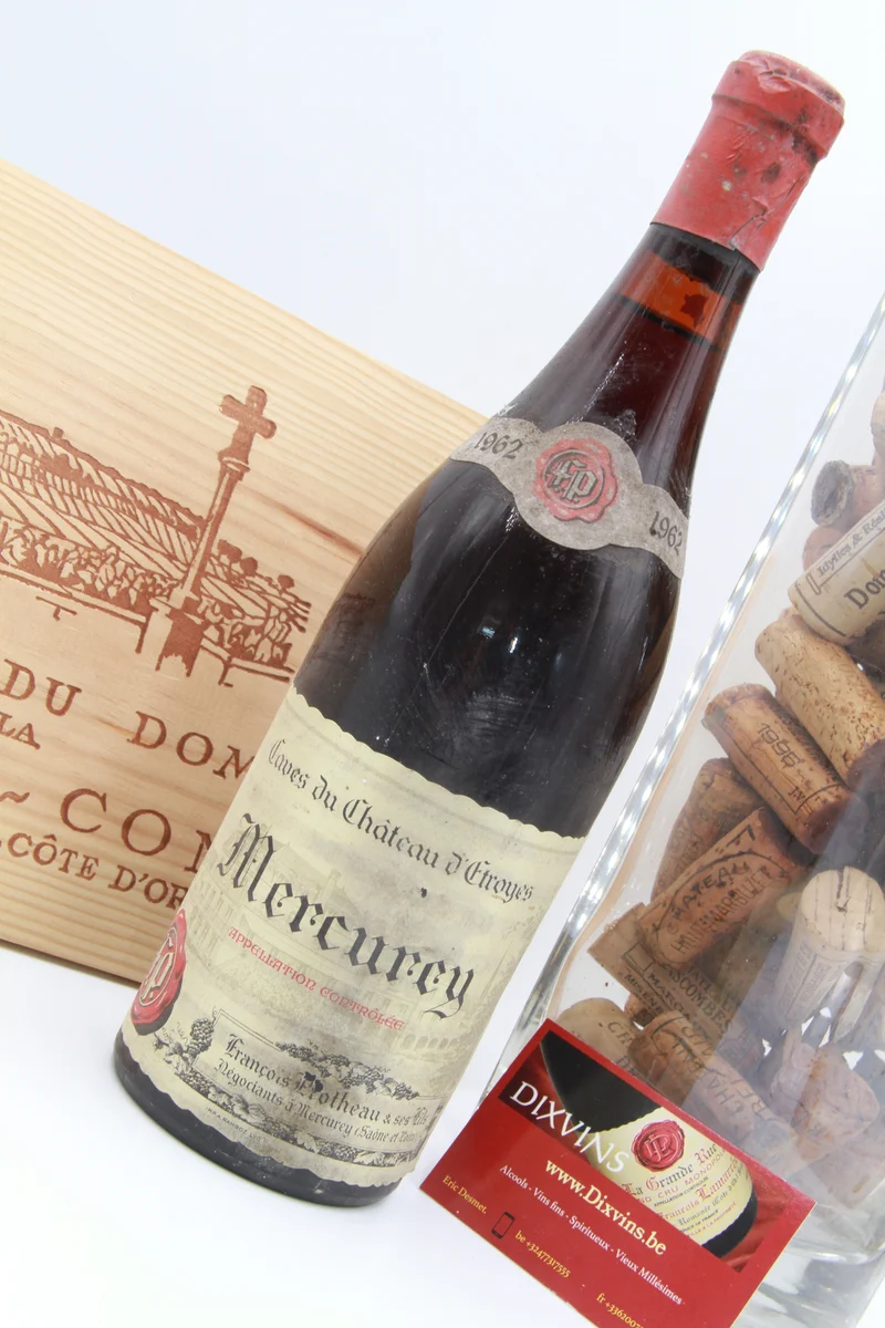 Mercurey Caves du Chateau D'Etroyes Francois Protheau 1962