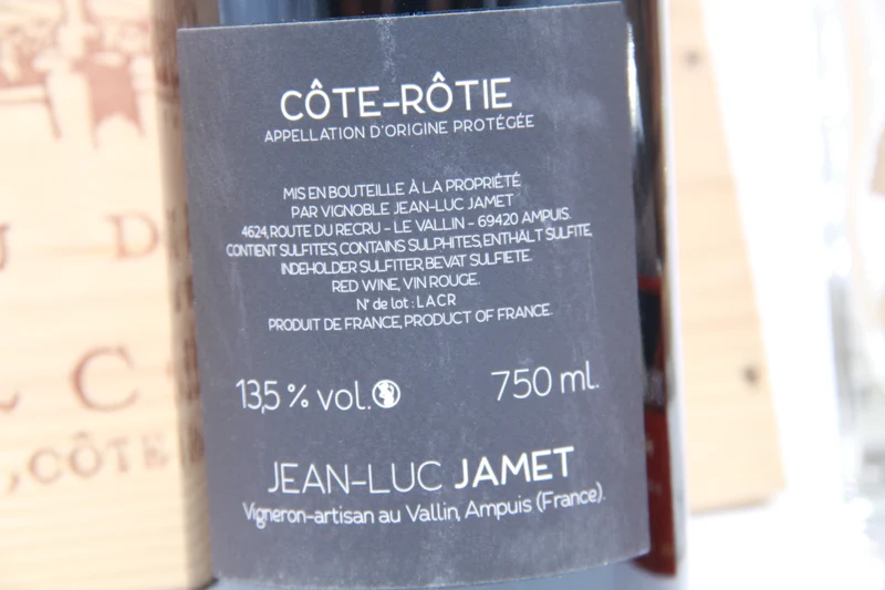 Cote-Rotie Terrasses Jean Luc Jamet 2018