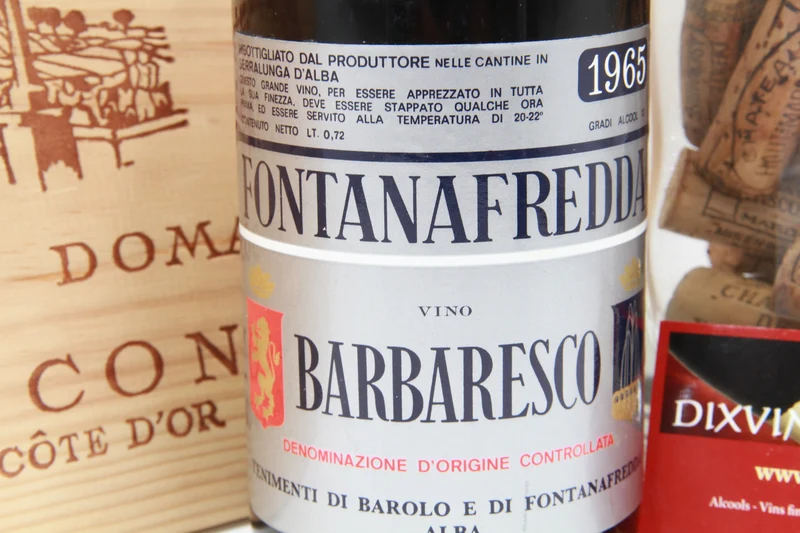 Barbaresco Fontanafredda 1965