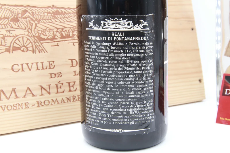 Barbaresco Fontanafredda 1965