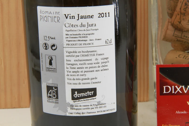 Vin Jaune Domaine Pignier 2011