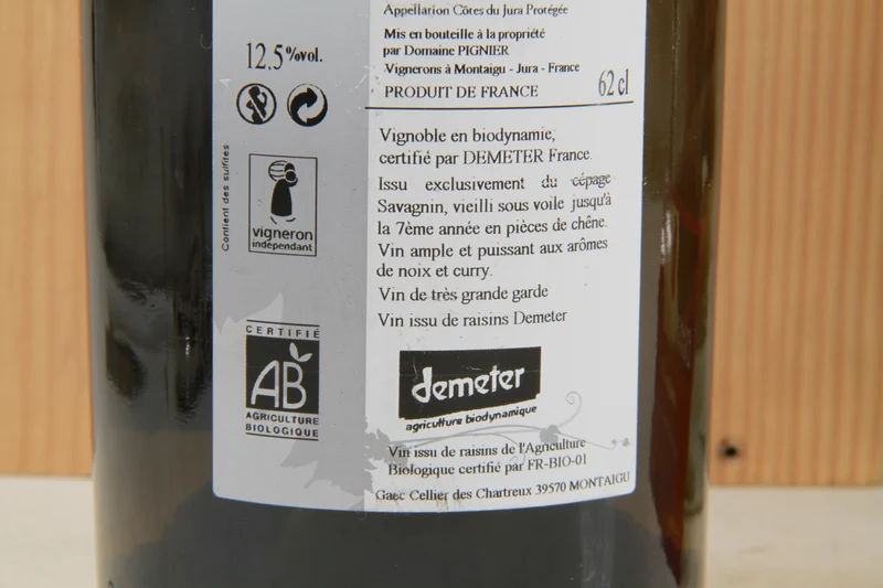 Vin Jaune Domaine Pignier 2011