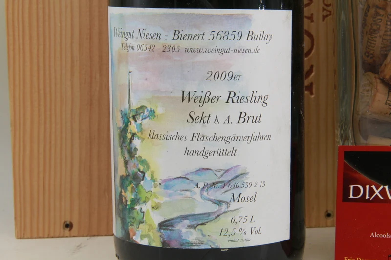 Weißer Riesling Sekt b. A. Brut. 2009