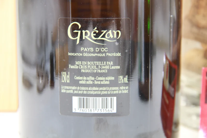 Grezan Chardonnay pays d'Oc Magnum 1,5L Cros Pujol