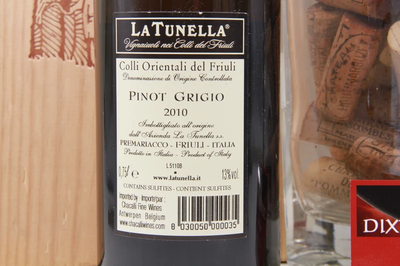 Pinot Grigio la Tunella. 2010. Italie
