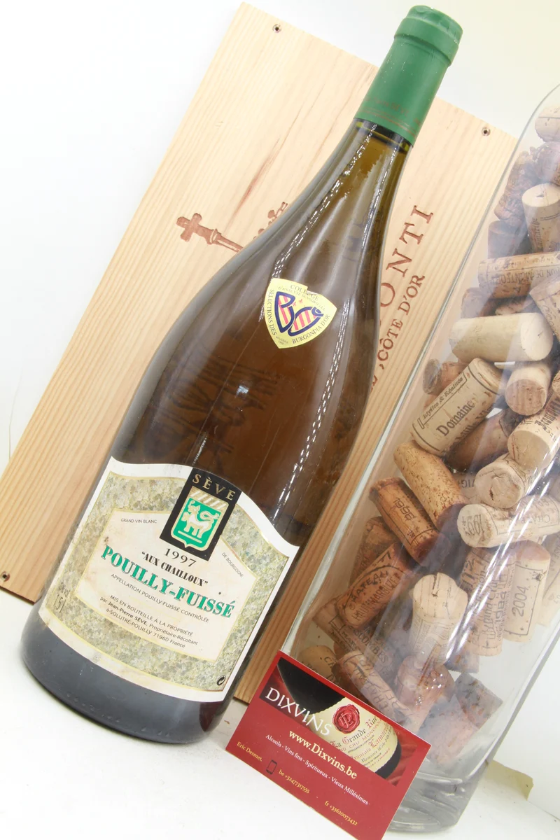 Pouilly Fuissé Aux Chailloux Jean Pierre Sève. 1997. Magnum 1,5L