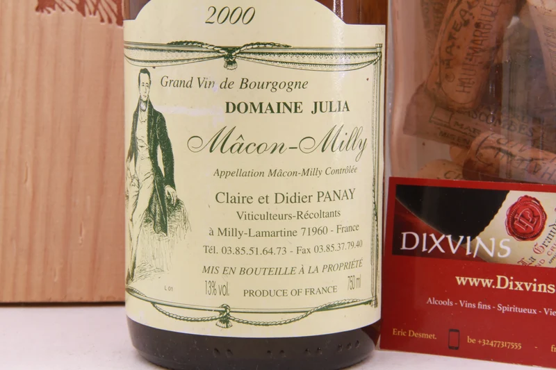 Macon-Milly Domaine Julia Claire et Didier Panay 2000