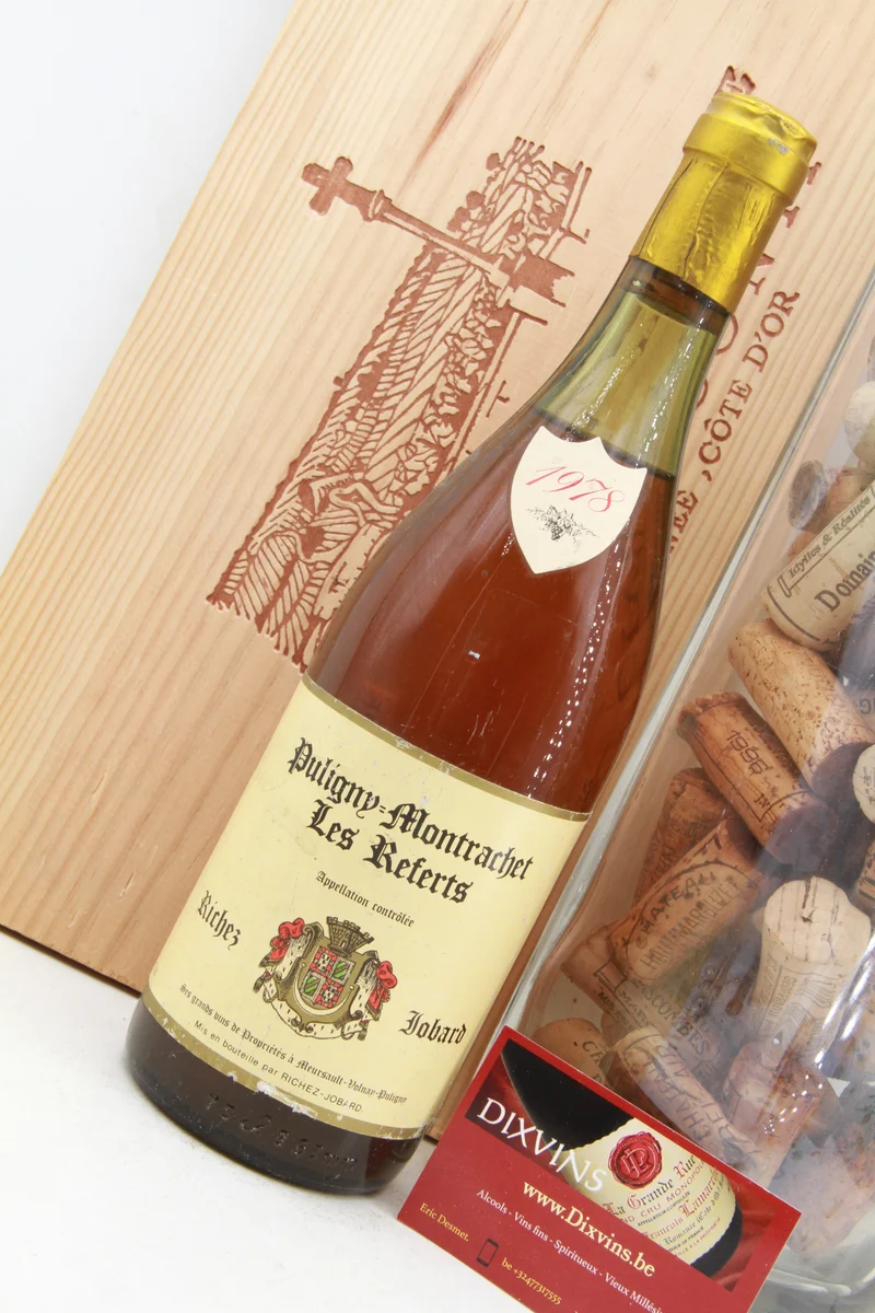 Puligny Montrachet Les Reflets Richez Jobard 1978