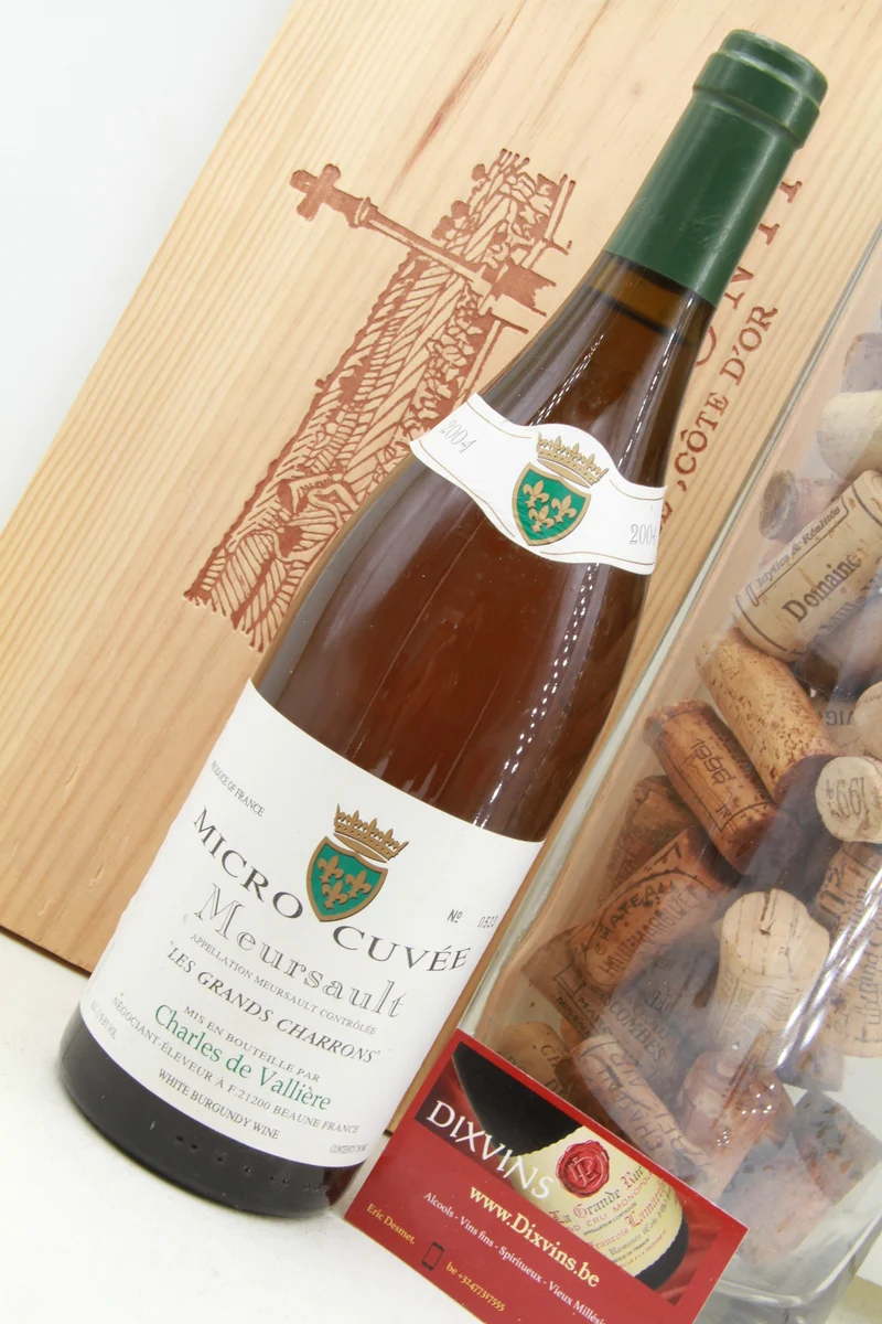 Meursault Les Grands Charrons Micro Cuvée Charles de Vallière. 2004