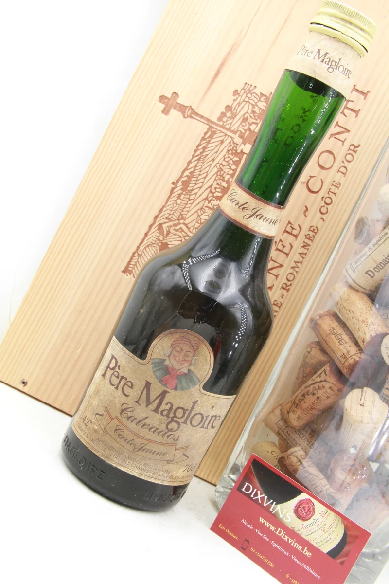 Calvados Carte Jaune Père Magloire +-60/70 ties