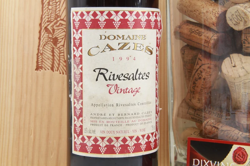 Rivesaltes Vintage Domaine Cazes. 1994
