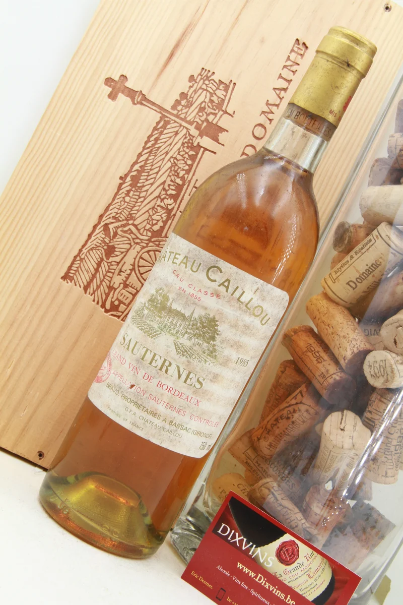 Chateau Caillou. Grand Cru Classé Sauternes. 1985