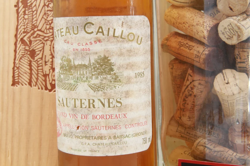 Chateau Caillou. Grand Cru Classé Sauternes. 1985