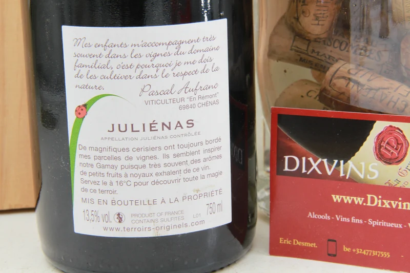 Julienas Les Cericiers les Crots Pascal Aufranc 2015