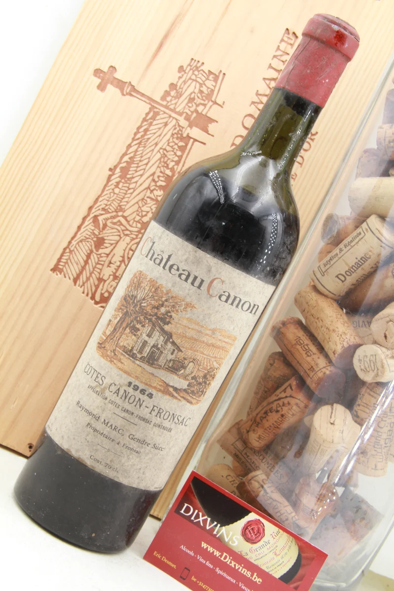 Chateau Canon. Haut Medoc Fronsac 1964