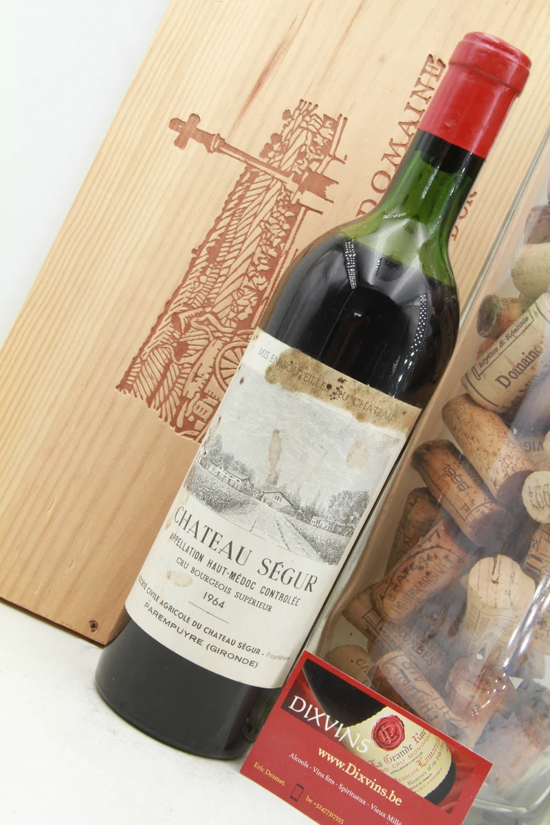 Chateau Ségur Haut Medoc Cru Bourgeois Sup 1964