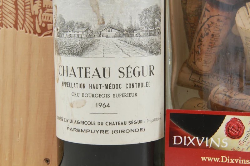 Chateau Ségur Haut Medoc Cru Bourgeois Sup 1964