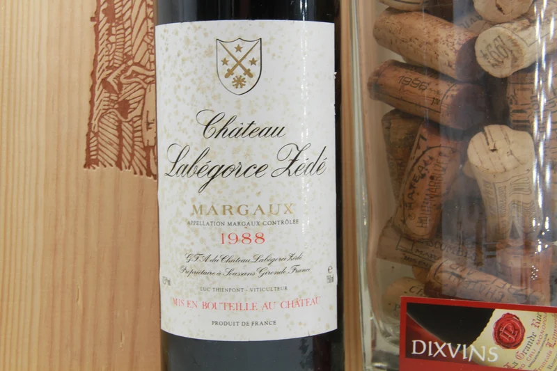 Chateau Labégorce Zédé Margaux 1988