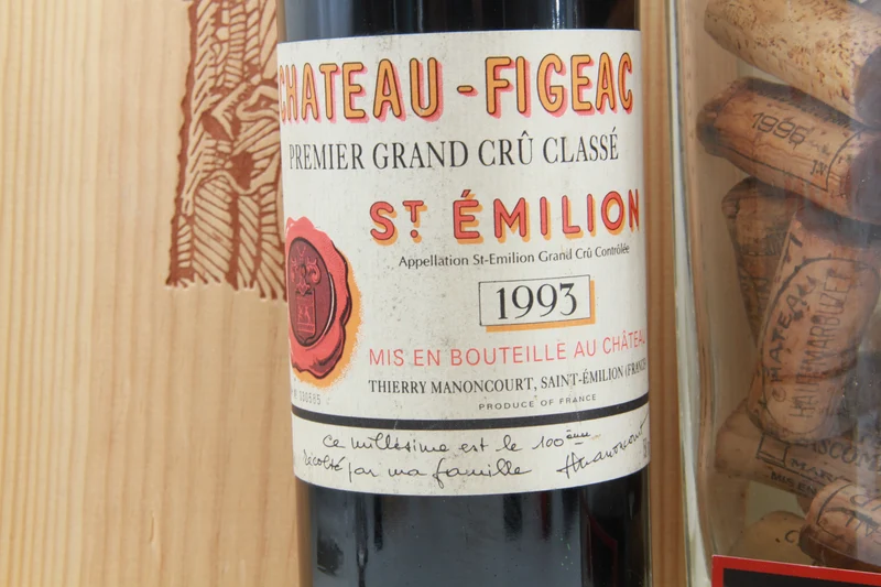 Chateau Figeac 1er Grand Cru Classé St Émilion 1993