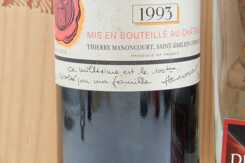 Chateau Figeac 1er Grand Cru Classé St Émilion 1993