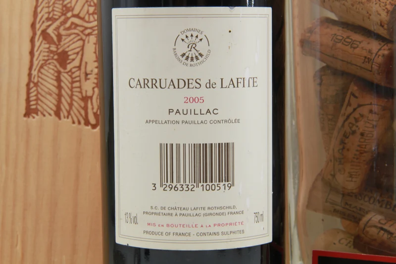 Carruades de Lafite. Pauillac 2005