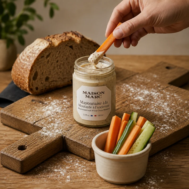 Mayonnaise à la Moutarde à l'Ancienne | 160g
