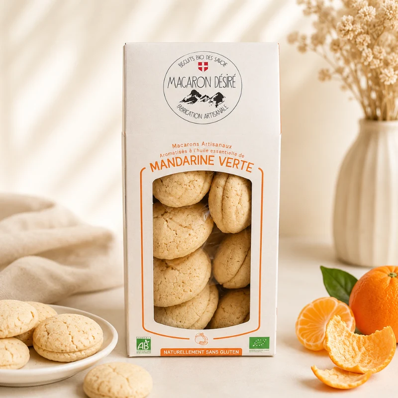 Macarons Mandarine Verte | 180g