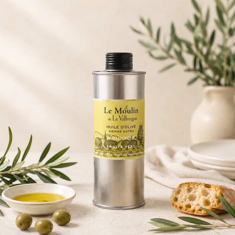 Huile d'Olive Bio | AOP Vallée des Baux de Provence | 25 cl