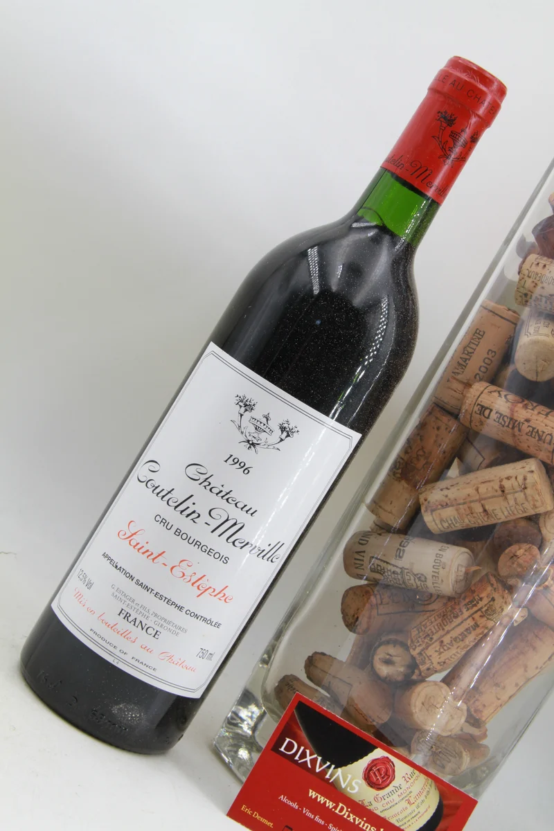 Chateau Coutelin-Merville Cru Bourgeois Saint Éstephe 1996