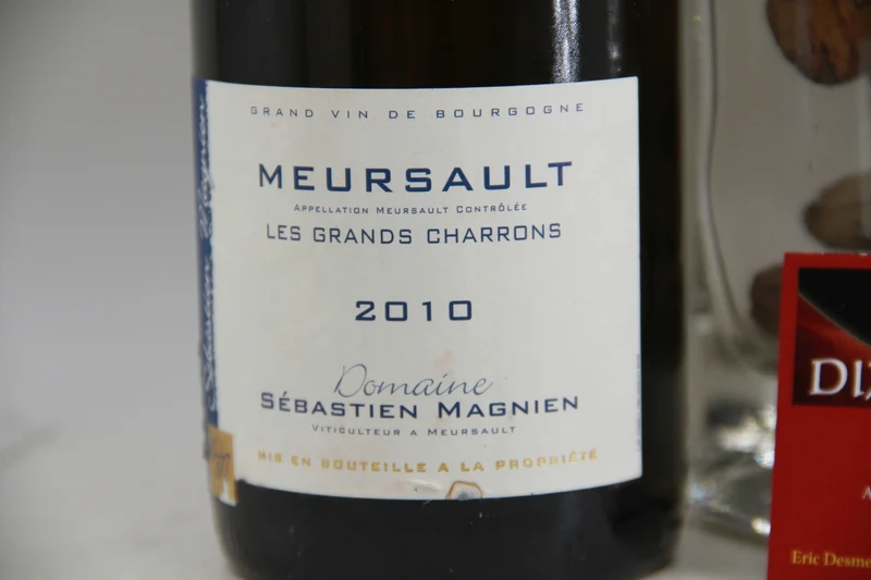 Meursault Les Grands Charrons. 2010. Sebastien Magnien