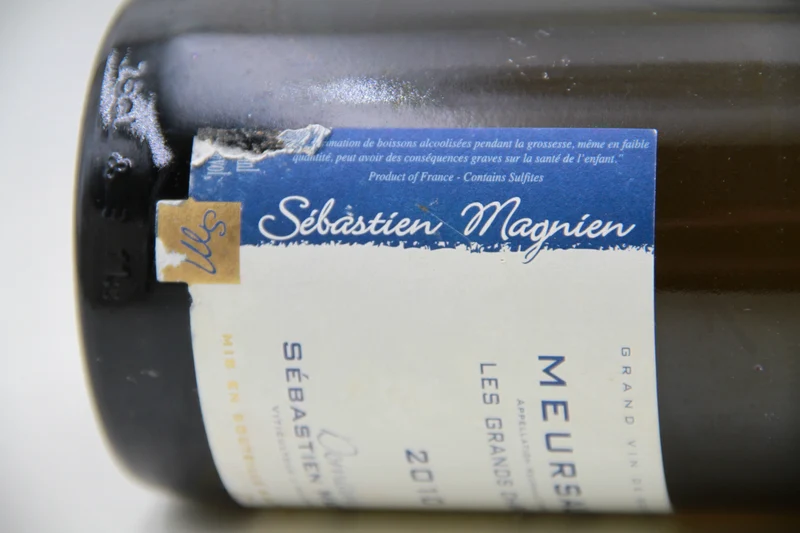 Meursault Les Grands Charrons. 2010. Sebastien Magnien