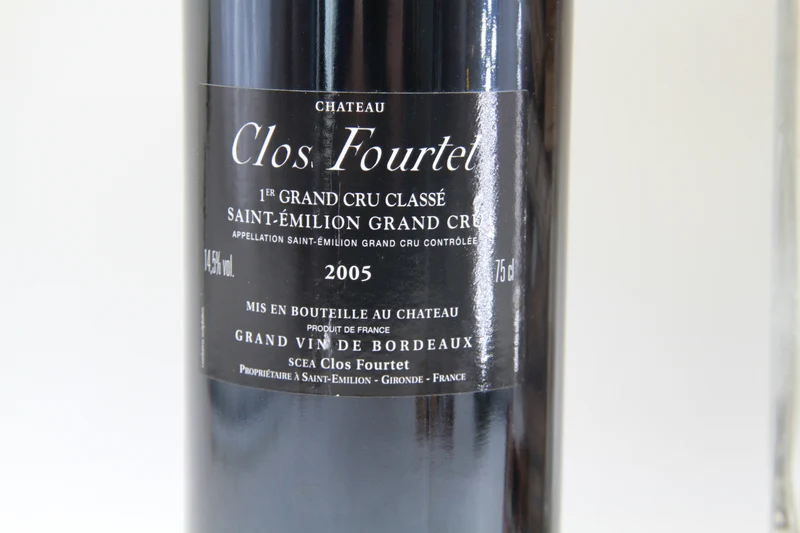 Chateau Clos Fourtet 1er St Émilion Grand Cru Classé 2005