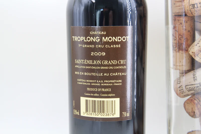 Chateau Troplong Mondot St Émilion Grand Cru Classé 2009