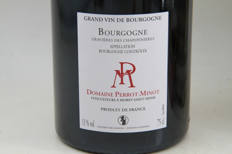 Bourgogne "Gravières des Chaponnières" Perrot Minot 2021