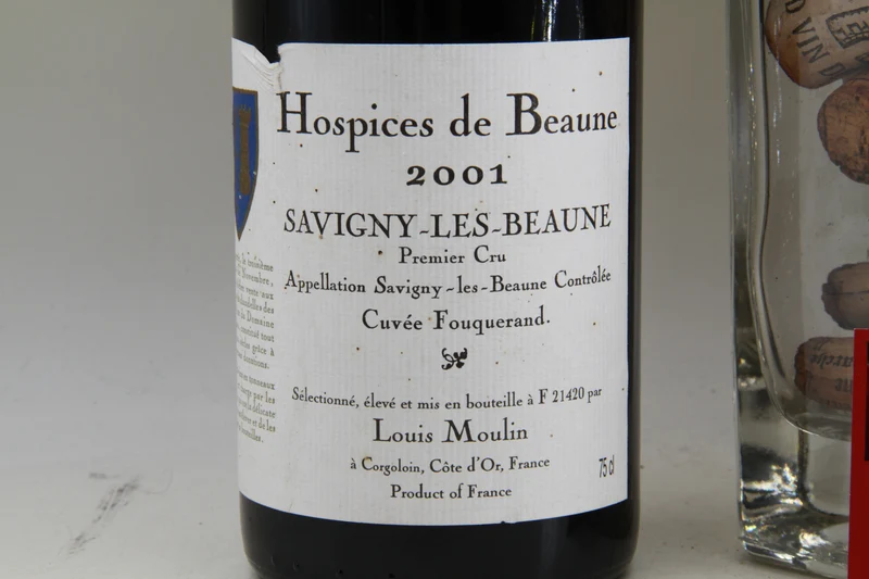 Savigny Les Beaune 1er Cru "Cuvée Fouquerand Hospices de Beaune 2001