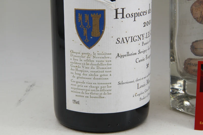 Savigny Les Beaune 1er Cru "Cuvée Fouquerand Hospices de Beaune 2001