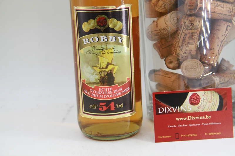 Rhum Robby 80 ties 70cl. 54%