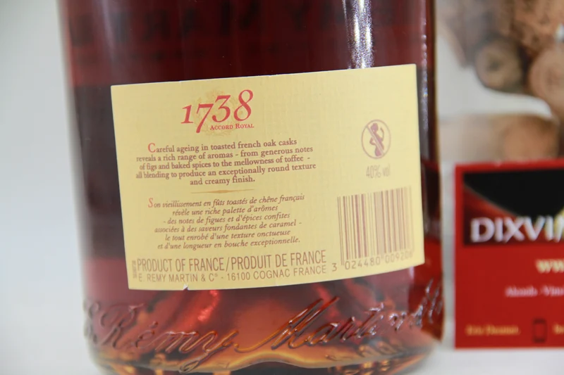 Cognac * 1738 * 1L Rémy Martin Fine Champagne