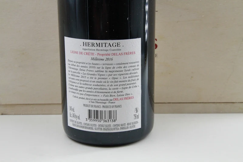 Coffret Hermitage "Ligne De Crête". ** 2015-2016-2017-2018 ** Delas