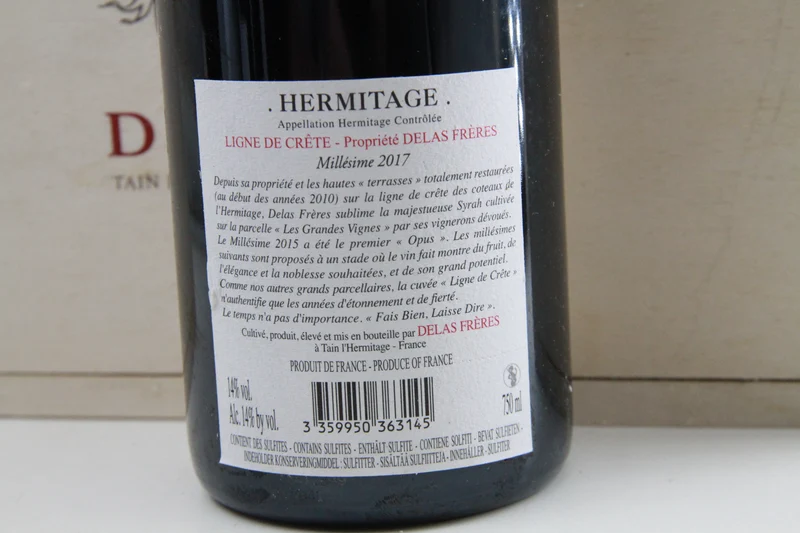 Coffret Hermitage "Ligne De Crête". ** 2015-2016-2017-2018 ** Delas