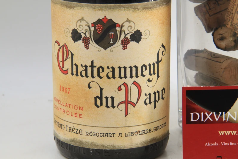Chateauneuf Du Pape ** 1967 ** Peyrat Chèze