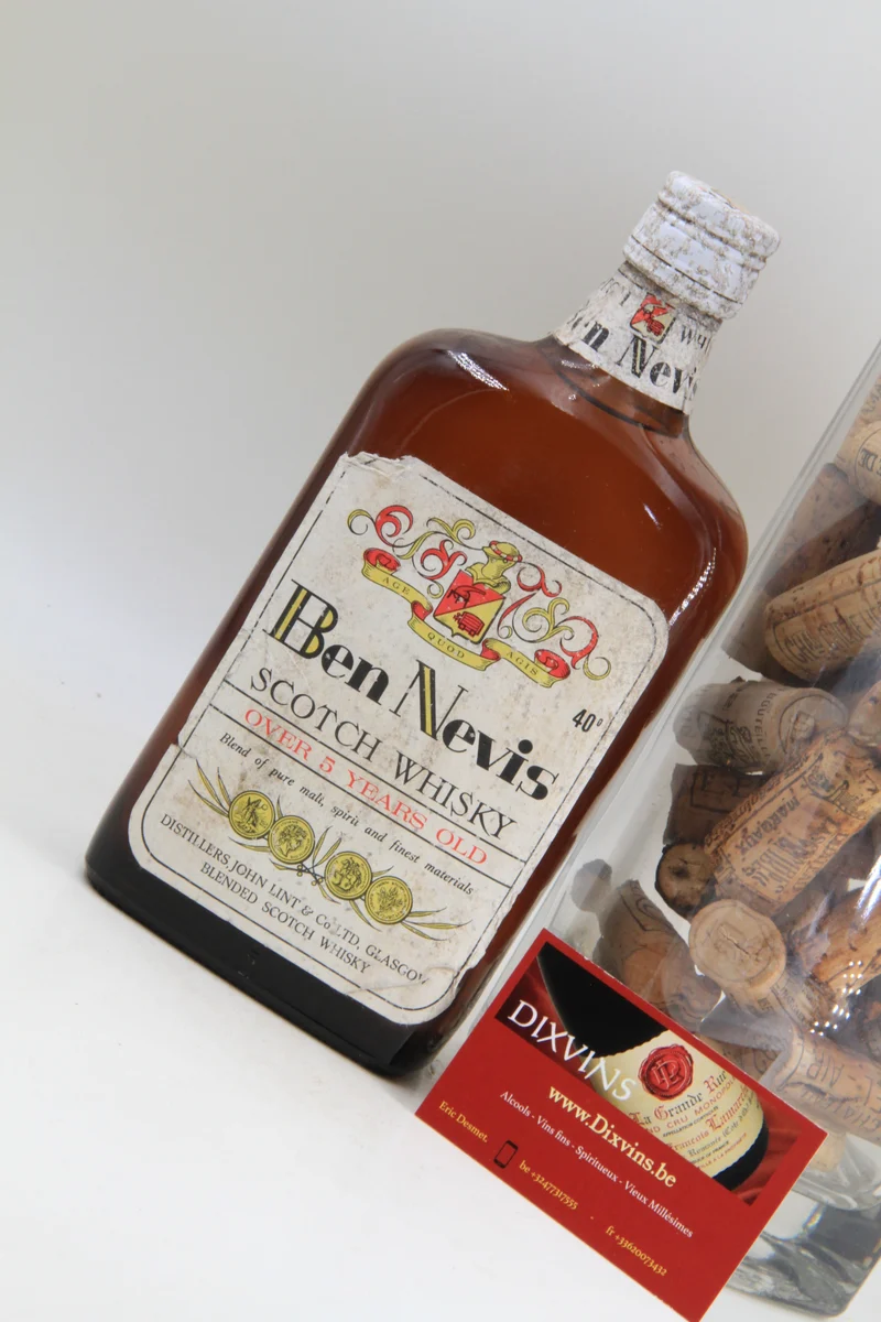 Ben Nevis Scoth Whisky année 70