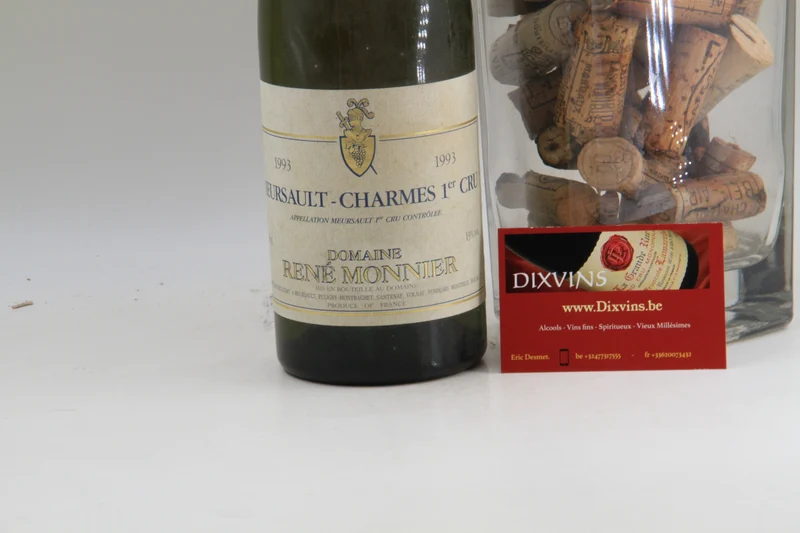Meursault Charmes 1er Cru ** 1993 ** Domaine rené Monnier